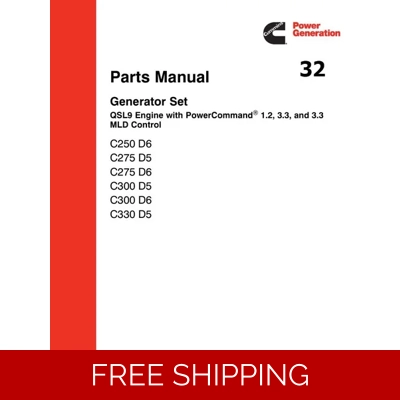 32 CUMMINS QSL9 ENGINE PARTS MANUAL 32 CUMMINS QSL9 ENGINE PARTS MANUAL